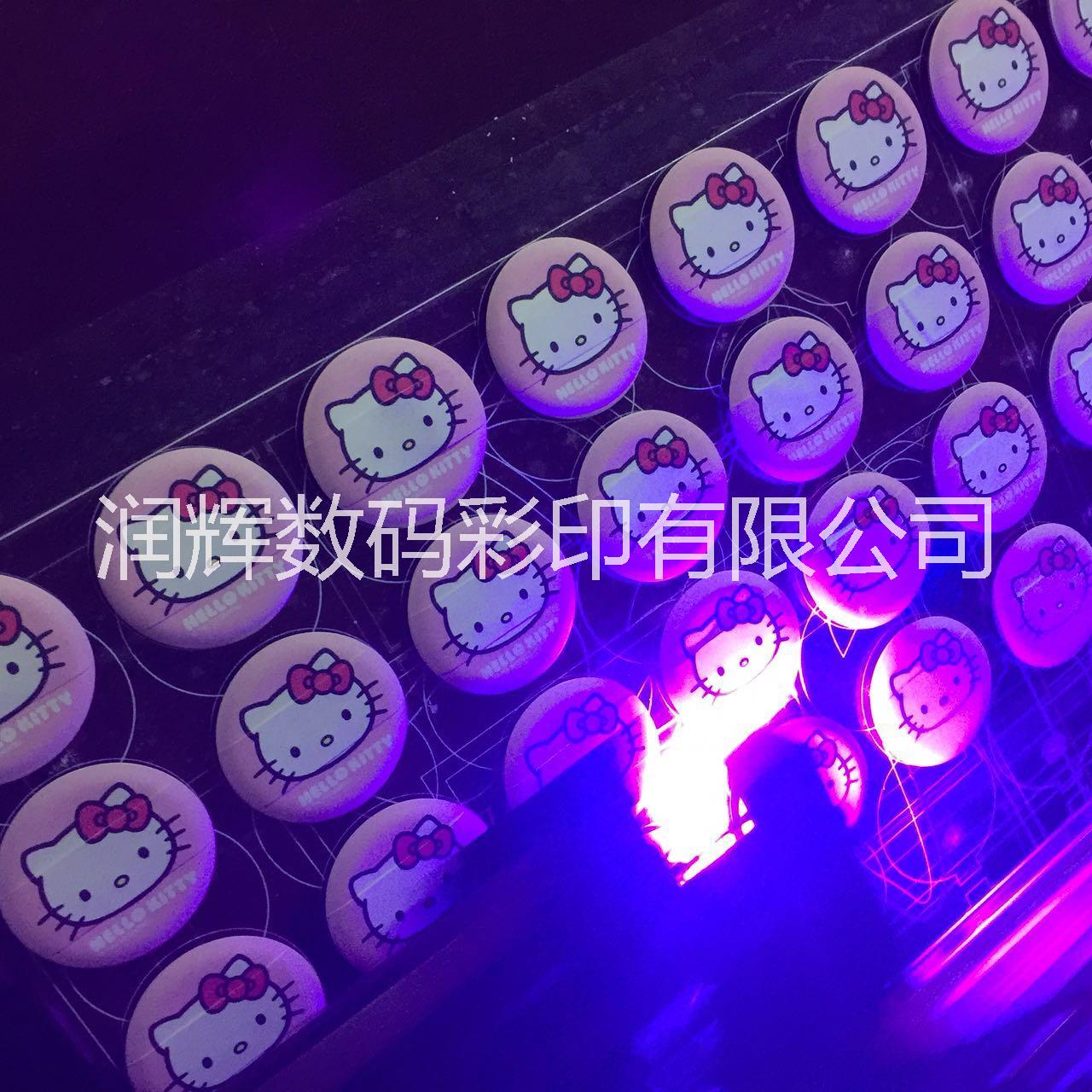 廣州哪里有粉撲印花  彩妝粉撲UV印花 粉撲UV印花價格