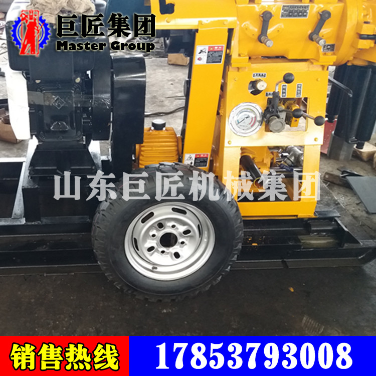 拖車輪式水井鉆機(jī)廠家直銷130米