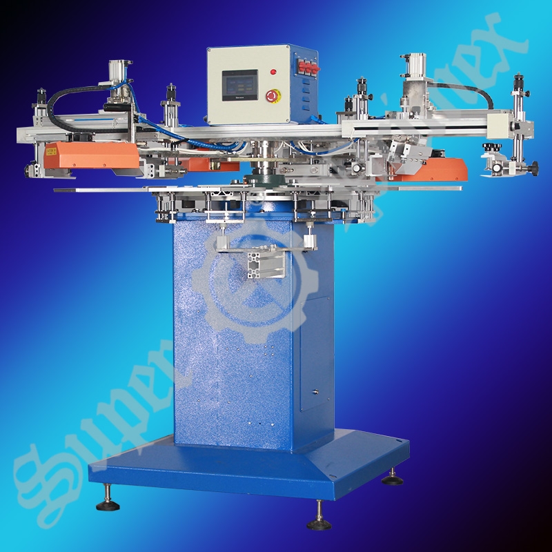 SR-200F8-3 三色高速轉(zhuǎn) 標(biāo)簽絲印機