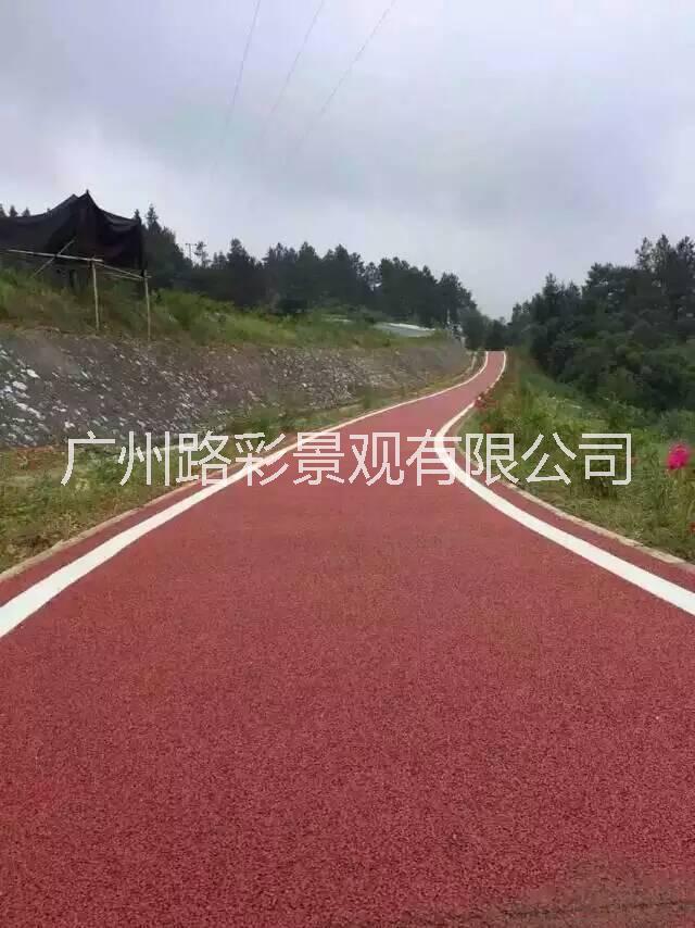 透水地坪/透水混凝土路面/彩色透 承接透水地坪/透水混凝土路面