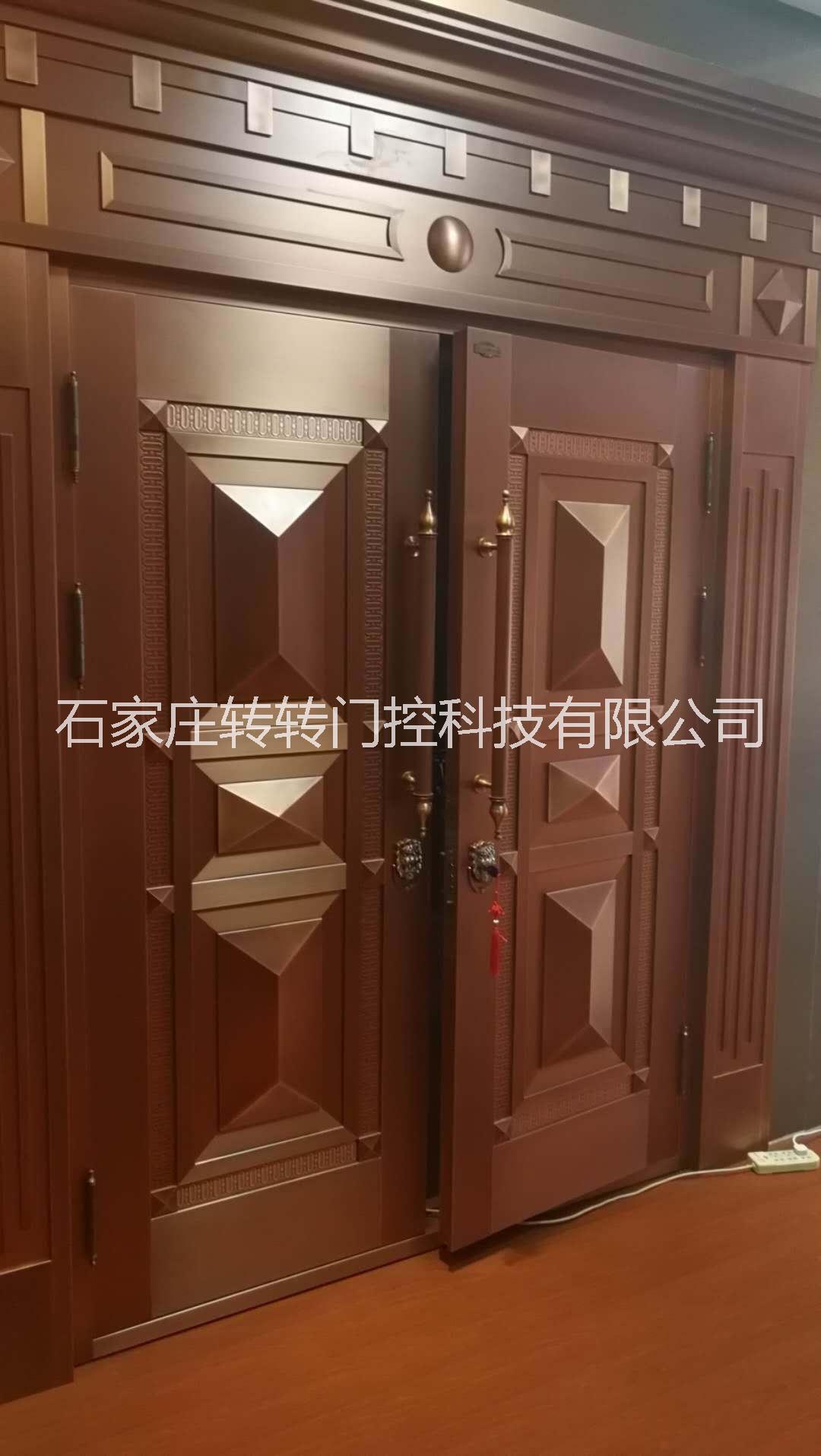 石家莊銅門(mén)廠家庭院玻璃銅門(mén)價(jià)格河北銅門(mén)廠