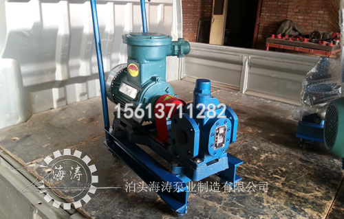 移動式齒輪泵/手推式齒輪油泵,海濤供應不限場地,效率高