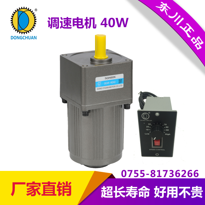 東川40W調(diào)速電機(jī)