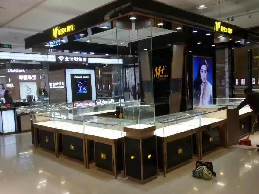 珠寶展廳，珠寶展柜，珠寶展柜制作，珠寶展示柜，珠寶展柜尺寸，珠寶展柜效果圖 珠寶展柜裝修