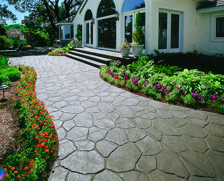 供應(yīng) 日照壓模地坪