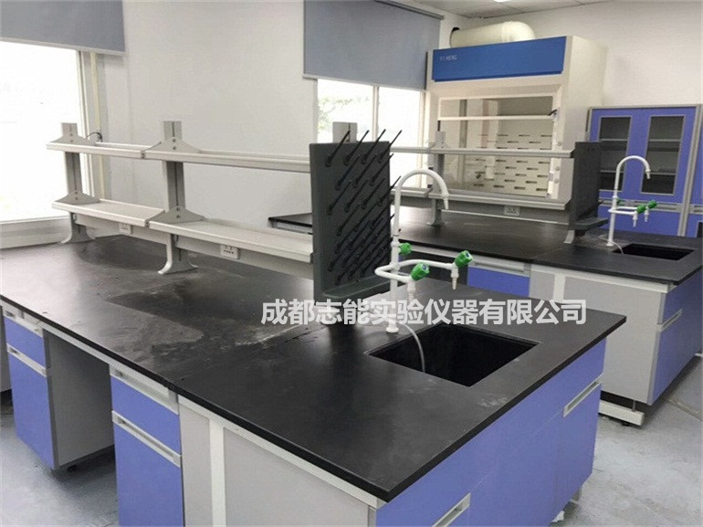 四川成都高?；瘜W實驗室防腐操作臺化驗臺儀器桌理化板工作桌