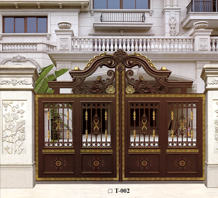 新款*庭院大門 佛山鋁藝*庭院大門  *別墅庭院大門廠家報(bào)價(jià)