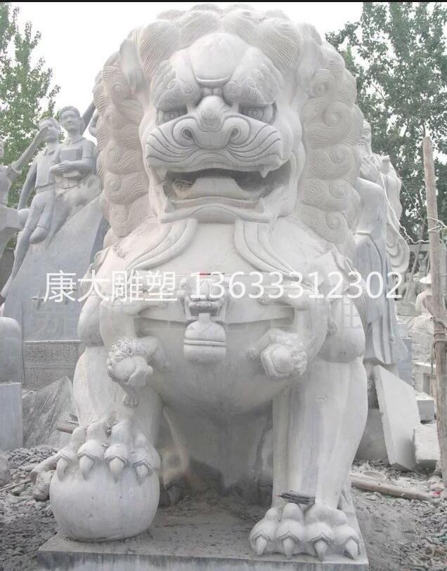 石雕獅子雕塑現(xiàn)貨河北廠家定制