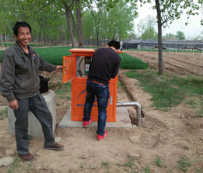 無(wú)線搖控射頻卡機(jī)井灌溉控制器