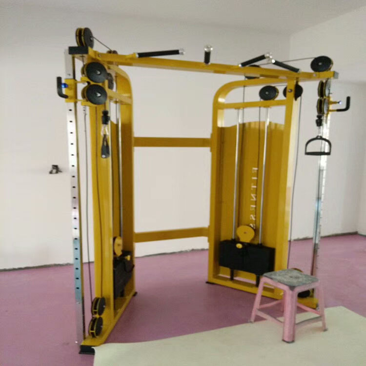 雙臂機 小飛鳥龍門架拉力綜合訓(xùn)練器練習(xí)器材商用家用健身房*