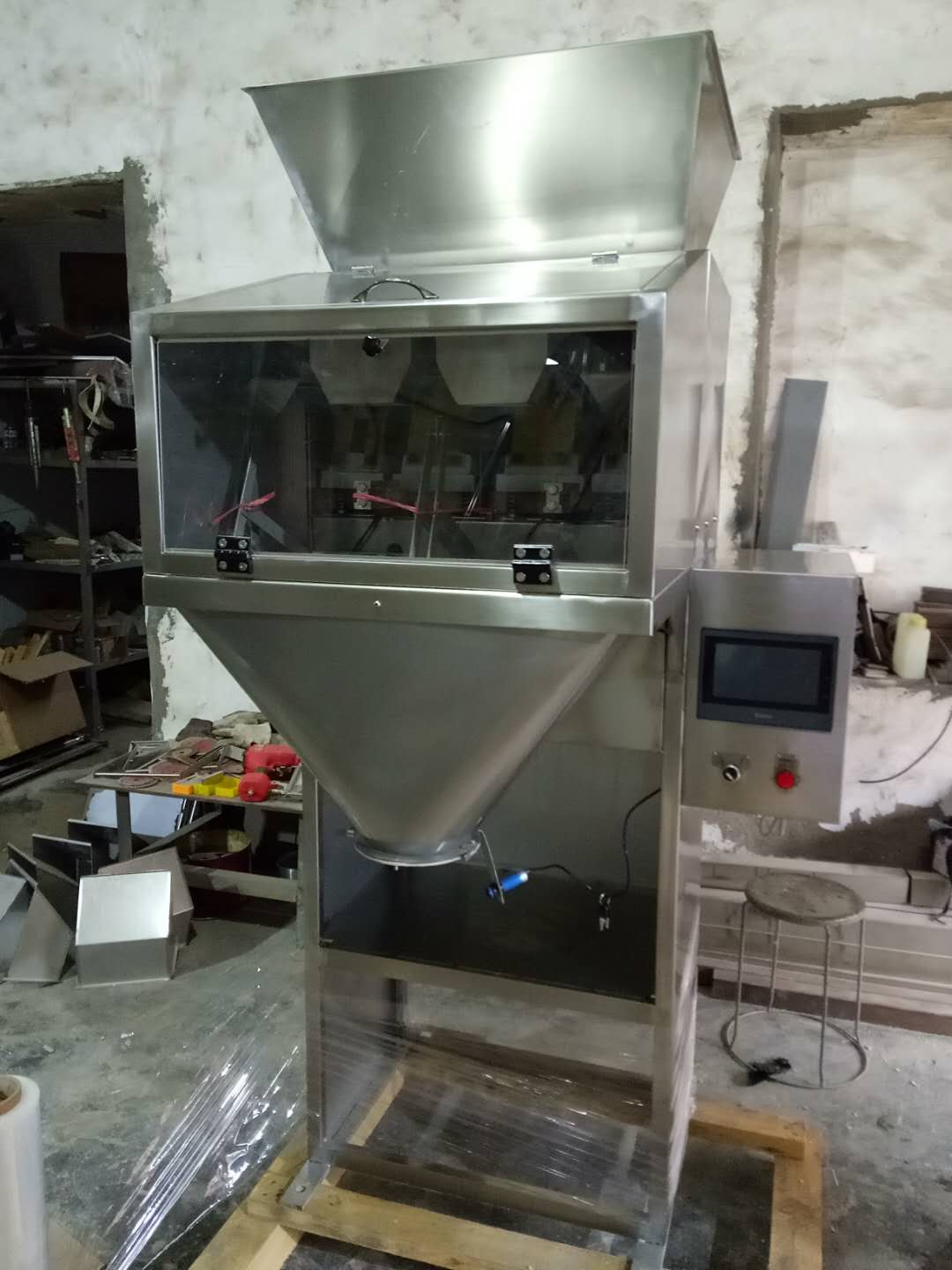 洗衣粉半自動包裝機