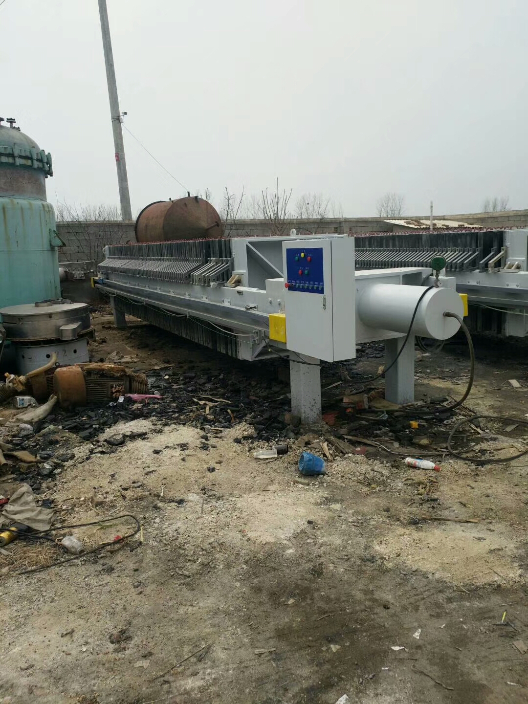 出售二手20-300平方壓濾機(jī) 梁出售二手20-300平方壓濾機(jī)