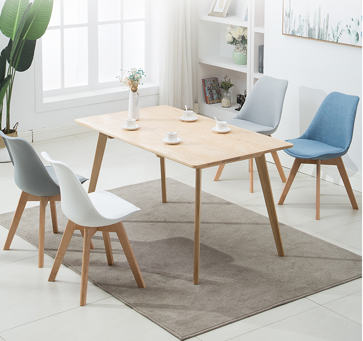 北歐實木餐椅現(xiàn)代簡約懶人休閑椅創(chuàng)意靠背書桌洽談椅