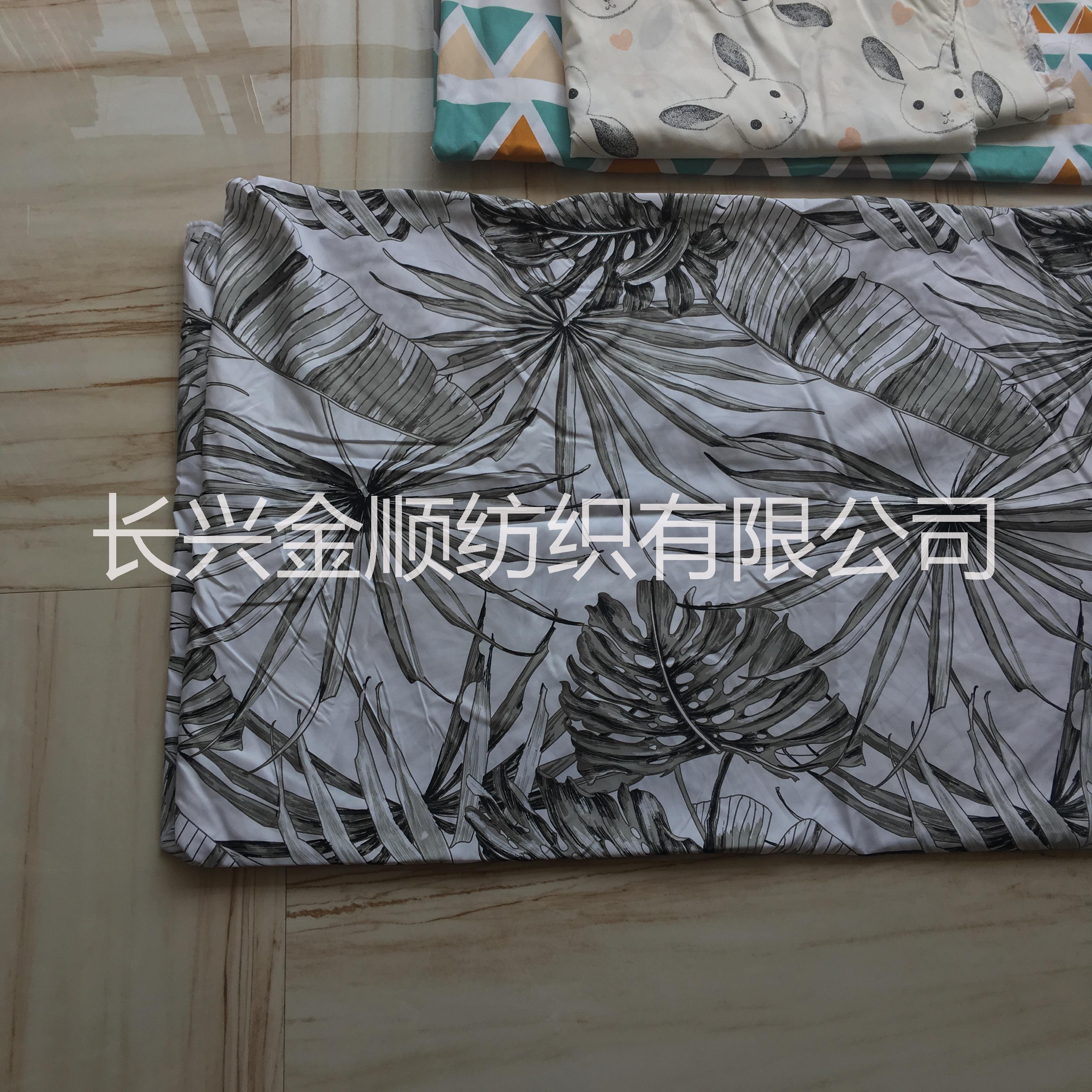 供應(yīng)長興金順紡織全滌75*150D分散印花磨毛布 春亞紡