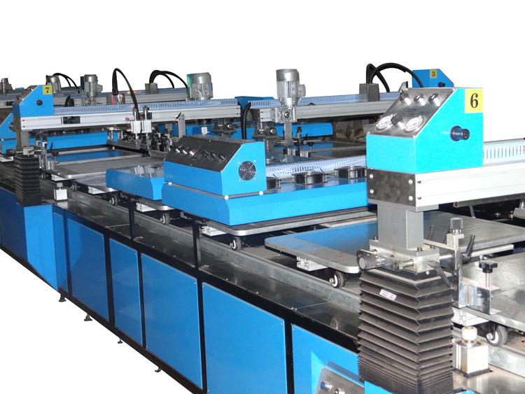 全自動(dòng)針織服裝匹布絲印機(jī) 針織服裝匹布絲印機(jī)