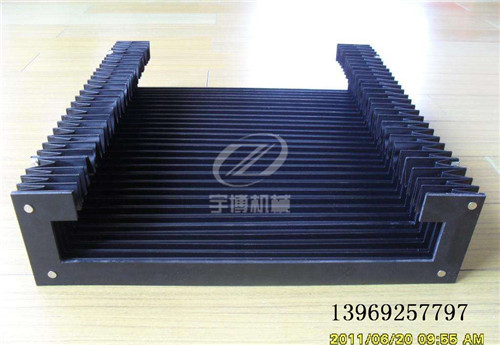 柔性風琴式導軌防護罩  上海磨床導軌伸縮防塵罩  機床皮老虎