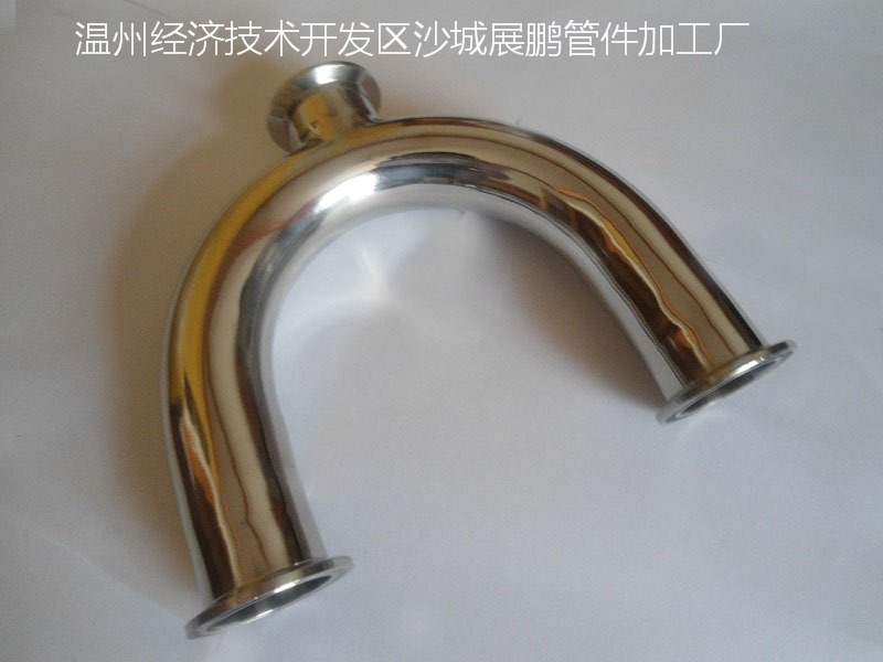 直銷批發(fā)U型快裝異徑三通 304不銹鋼快裝U型三通 衛(wèi)生級不銹鋼快裝U型三通