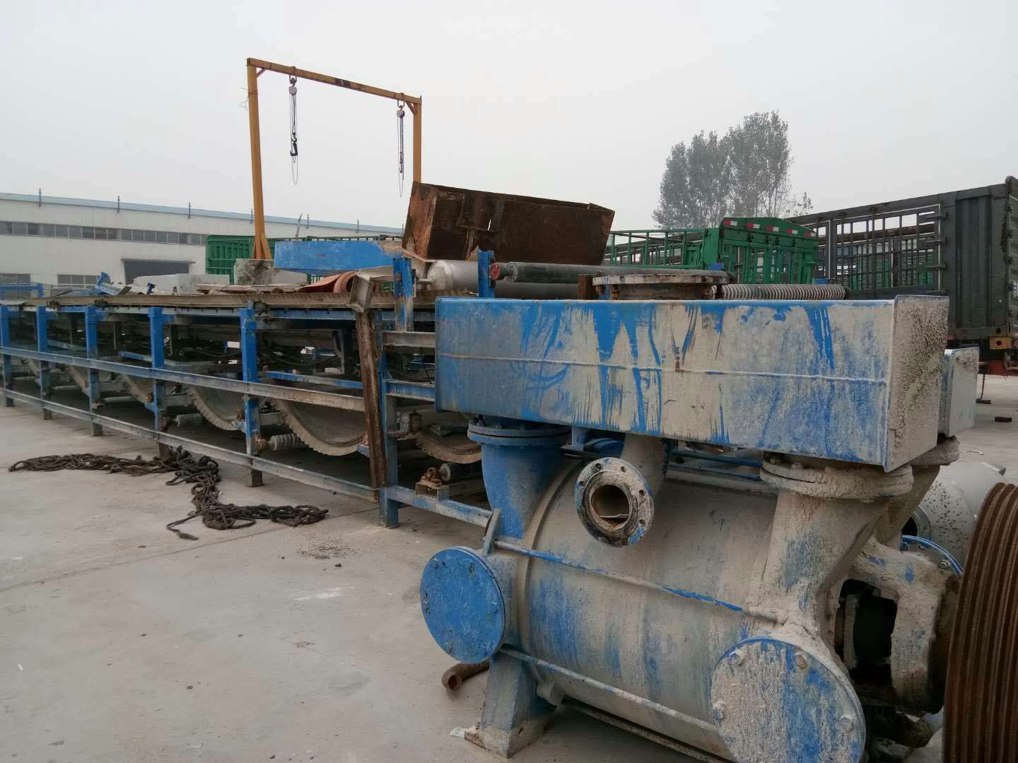 出售二手帶寬式真空過濾機