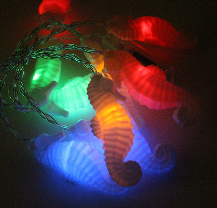 LED海馬造型電池?zé)魩舸畡?chuàng)意 LED海馬燈串廠家直銷 節(jié)日室內(nèi)燈具裝飾廠家批發(fā) 海馬燈節(jié)日裝飾效果圖