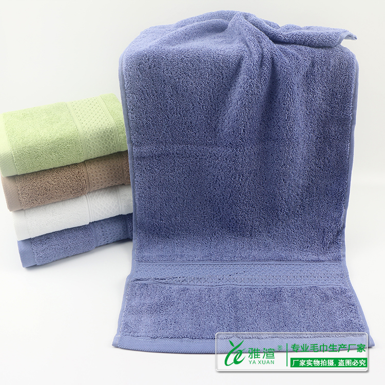 廠家直銷 外貿加厚純棉面巾 家用*禮品毛巾批發(fā)