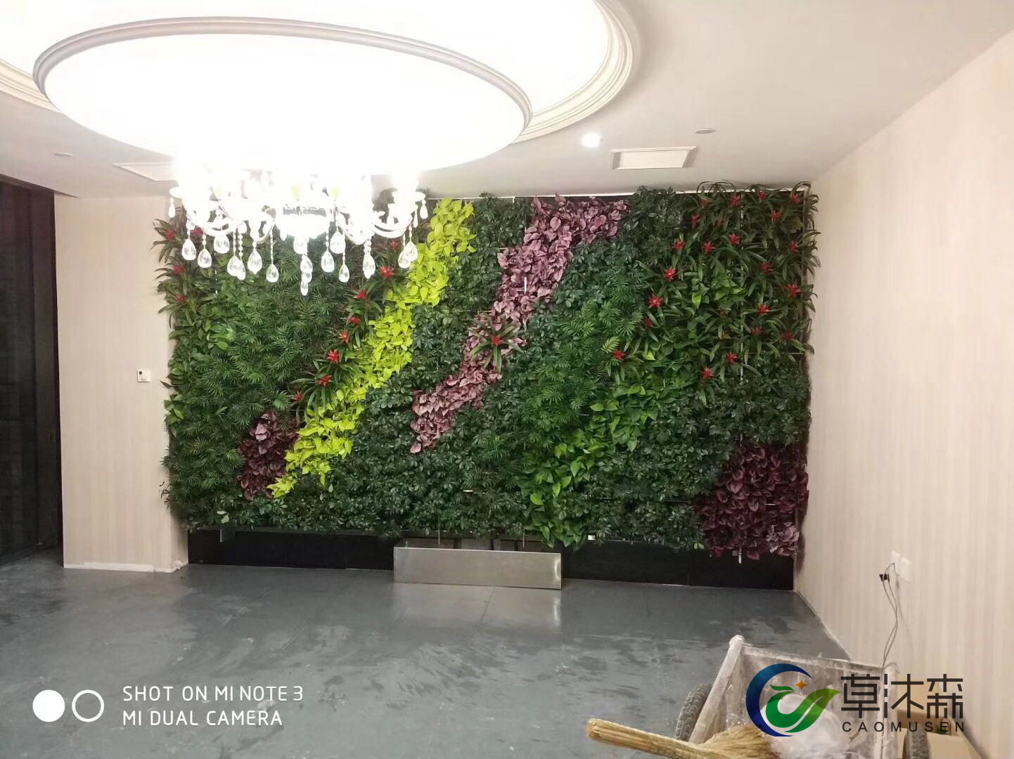 西安草沐森綠植墻 屋頂綠化