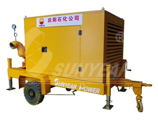 防爆型應(yīng)急搶險(xiǎn)排污泵掛車