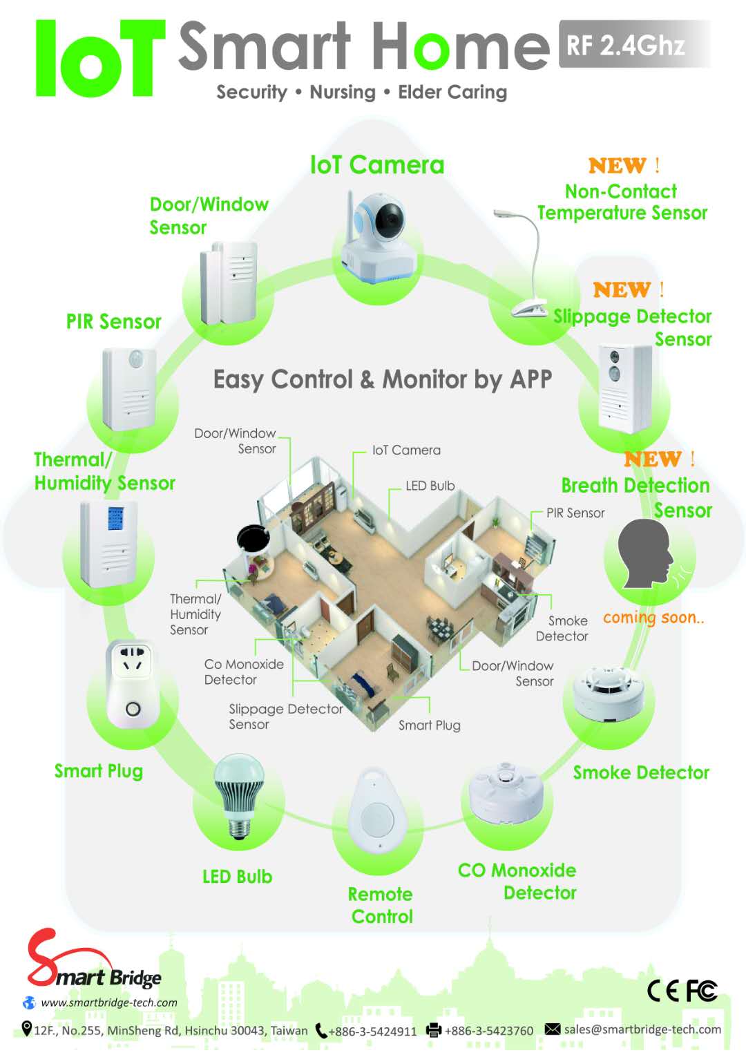 溫度監(jiān)視感應(yīng)器 老人安全接觸  嬰兒溫度監(jiān)測(cè)