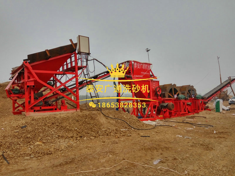 泰安洗砂設(shè)備：篩沙洗砂制砂一體機(jī)