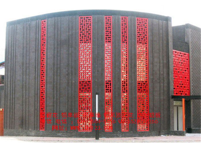 中式仿古鋁花格窗花 鋁窗花屏風(fēng)隔斷