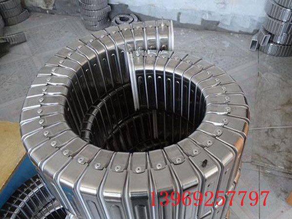 船廠用TLG全封閉鋼制油管拖鏈_線纜拖鏈供應