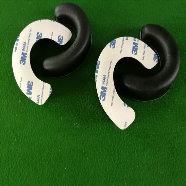 專業(yè)訂做飛行員航空耳機(jī)蛋白皮耳套/高周波電壓蛋白皮耳套價格