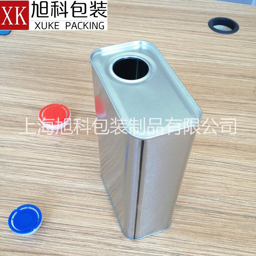 上海旭科1L機(jī)油罐方罐樣品瓶1kg馬口鐵化工罐