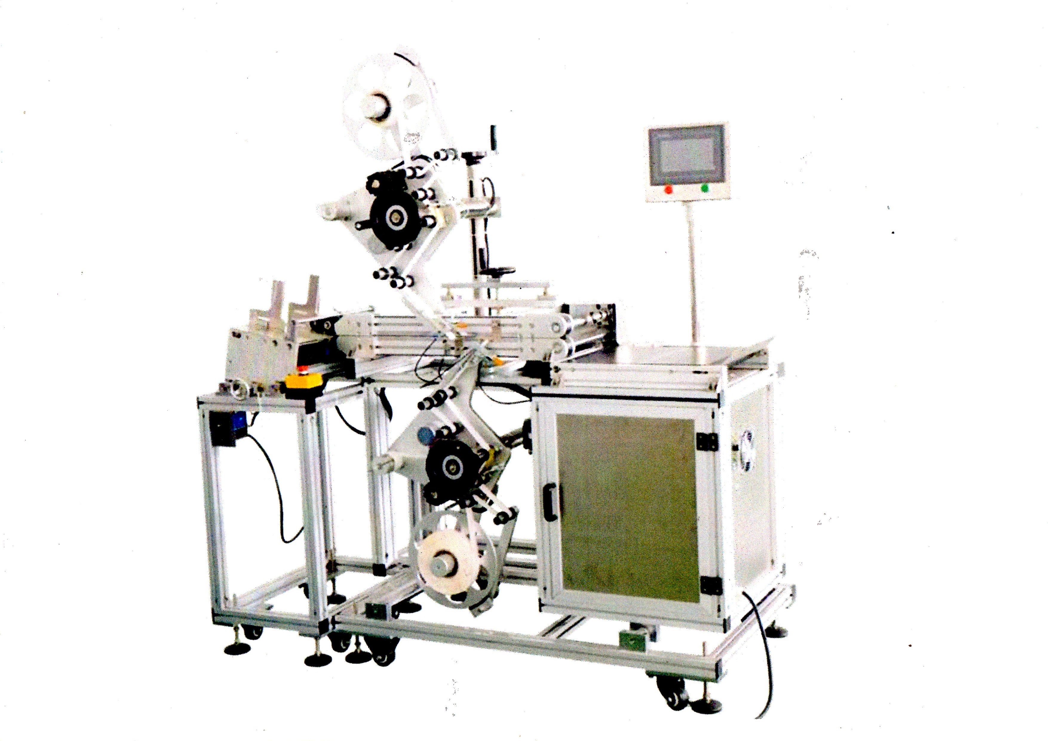 手機(jī)電池全自動(dòng)貼標(biāo)機(jī)