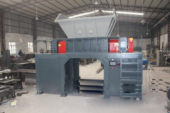 金屬雙軸粉碎機 輕薄金屬類粉碎機 工業(yè)類粉碎撕碎機