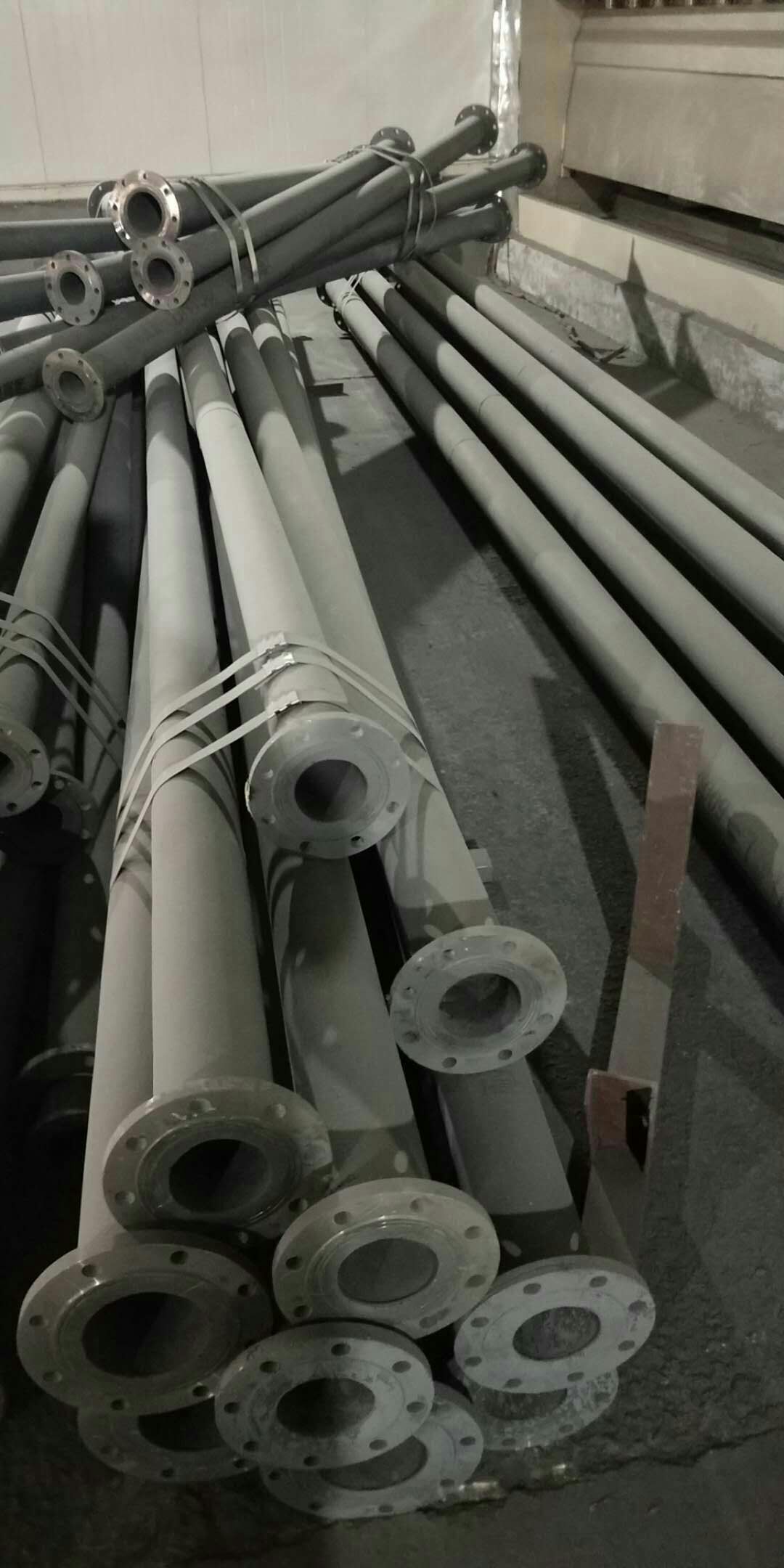 河北石家莊市陶瓷耐磨管，彎頭國家863科技基地