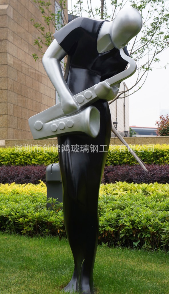 批發(fā)玻璃鋼人物雕塑 玻璃鋼*人物雕塑 玻璃鋼音樂人雕塑