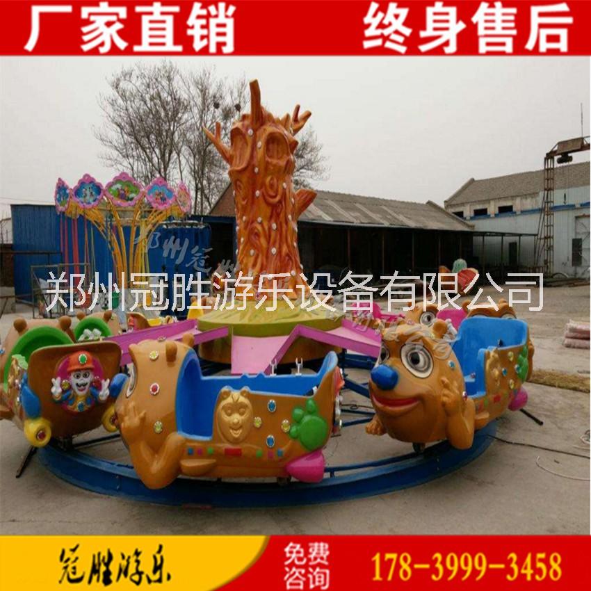 戶外電動噴水旋轉(zhuǎn) 熊出沒水陸戰(zhàn)車歡樂谷公園大型瘋狂刺激兒童游樂設(shè)備廠家
