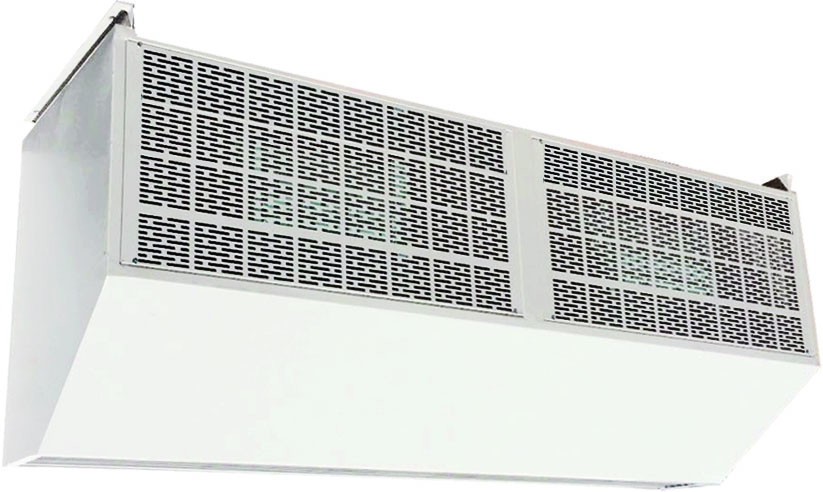 供應(yīng)阻斷效果好的明裝離心式電加熱型空氣幕 熱風幕 風幕機1.5米 明裝離心熱風幕 艾科特明裝離心熱風幕