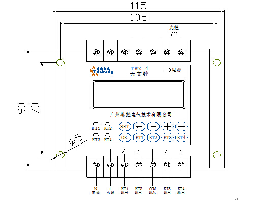供應(yīng)經(jīng)緯度時(shí)間控制儀RK30C天文鐘時(shí)控器