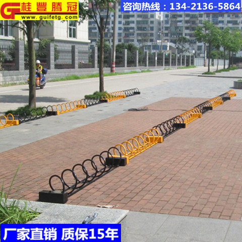 卡位式自行車(chē)擺放架 卡位式自行車(chē)擺放架螺旋停車(chē)架定做