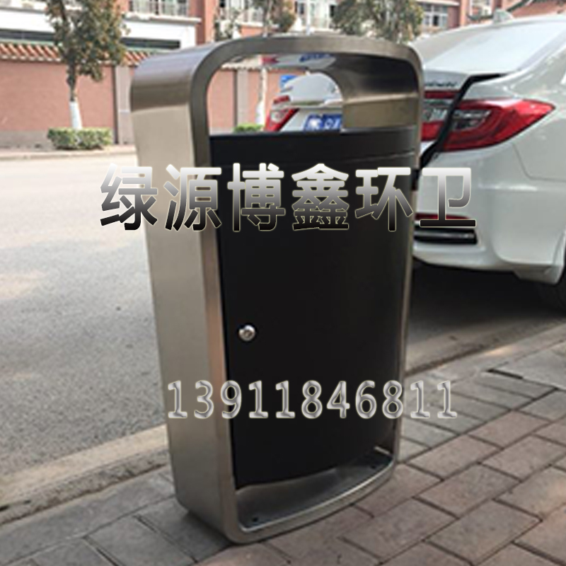 綠源LY3093不銹鋼戶外垃圾桶