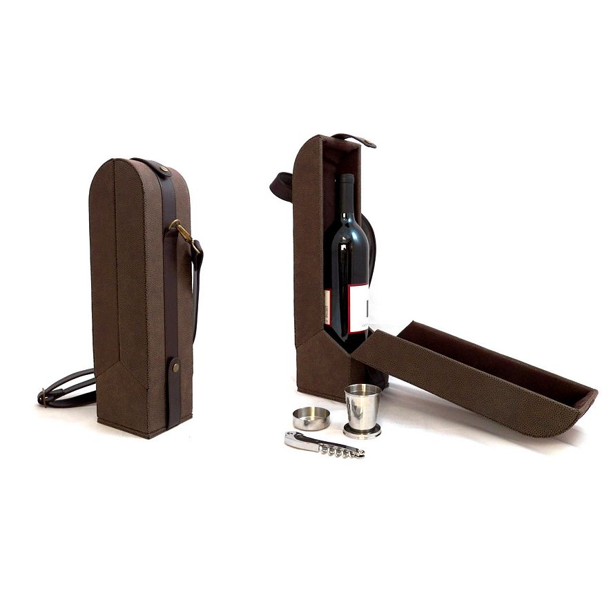 東莞PU皮葡萄酒禮品盒紅酒盒皮盒廠家