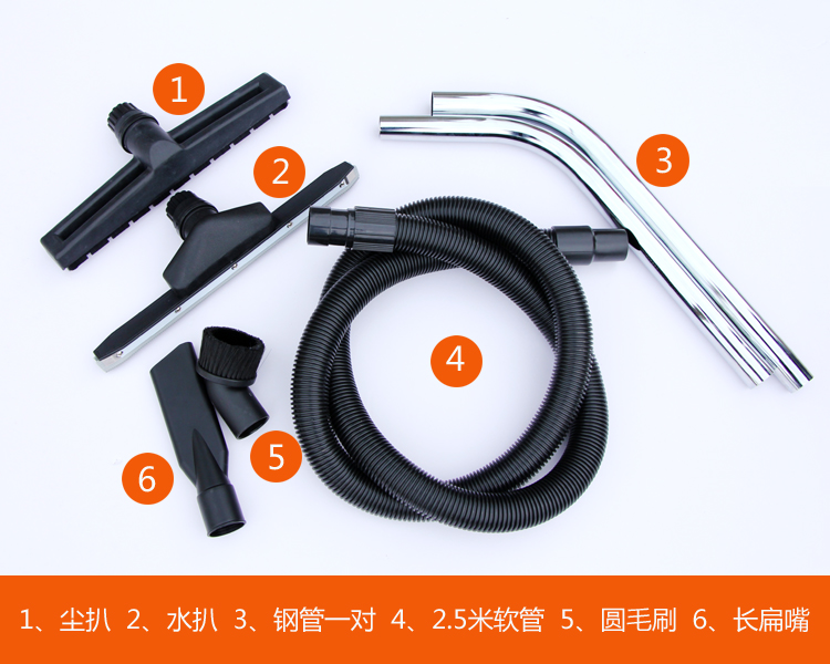 三馬達(dá) 60L 3000W大功率工業(yè)吸塵器 勁霸吸塵吸水機(jī) 勁霸AS60-3吸塵吸水機(jī)