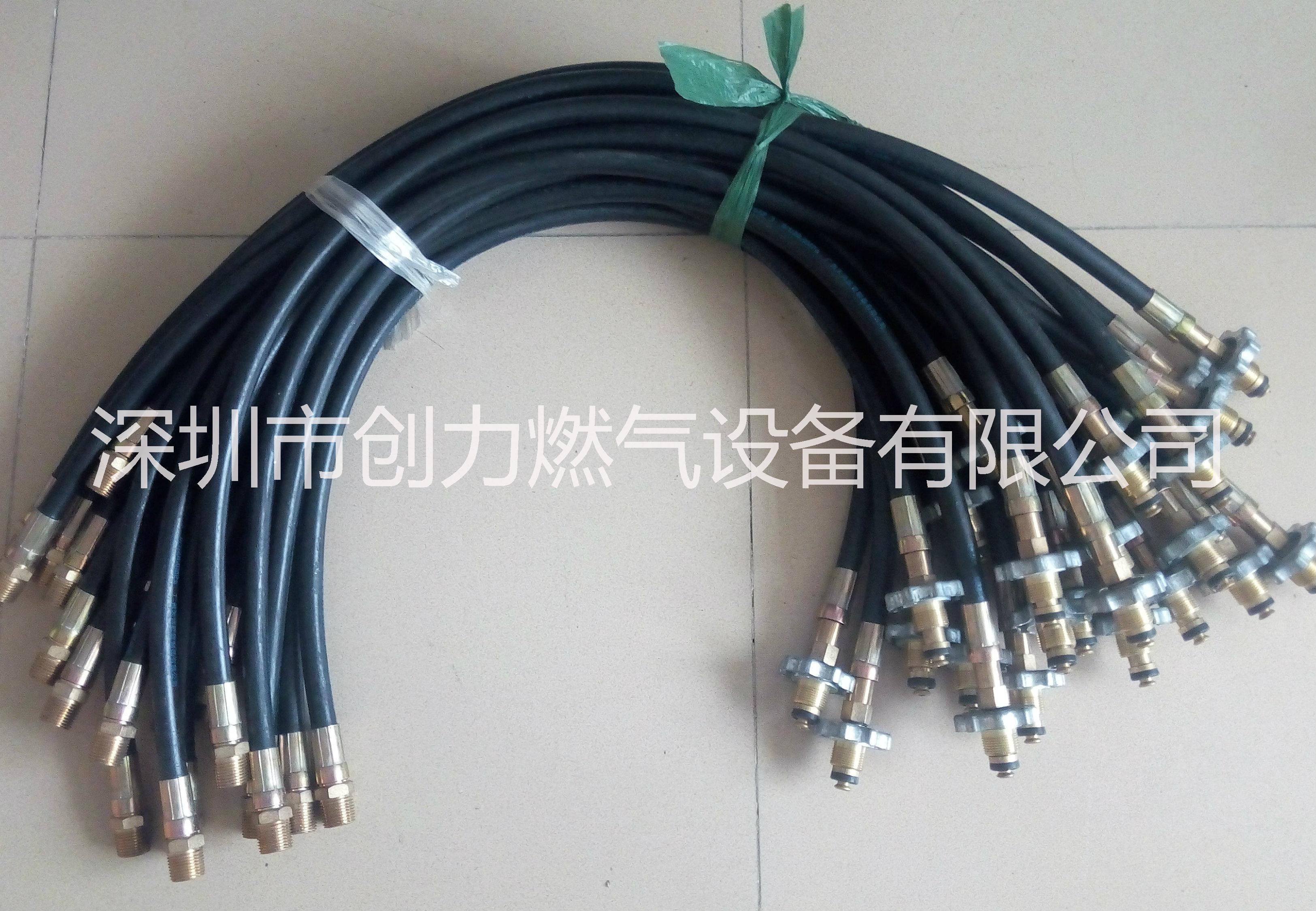 供應(yīng)國產(chǎn)L=1M高壓膠管，L=1M帶止回高壓軟管，煤氣高壓膠管，防爆高壓膠管