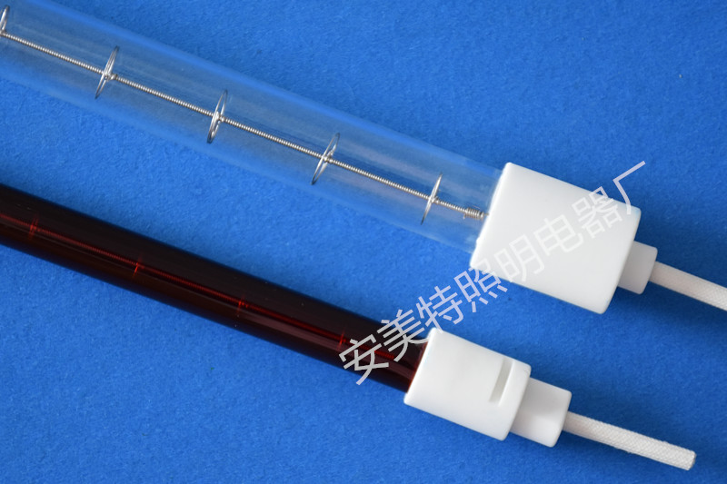 {碳纖維鹵素紅寶石鍍金管}遠紅外線石英燈管220v——安美特