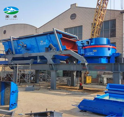 鄭州美卓移動(dòng)反擊式破碎站 制砂移動(dòng)破碎站