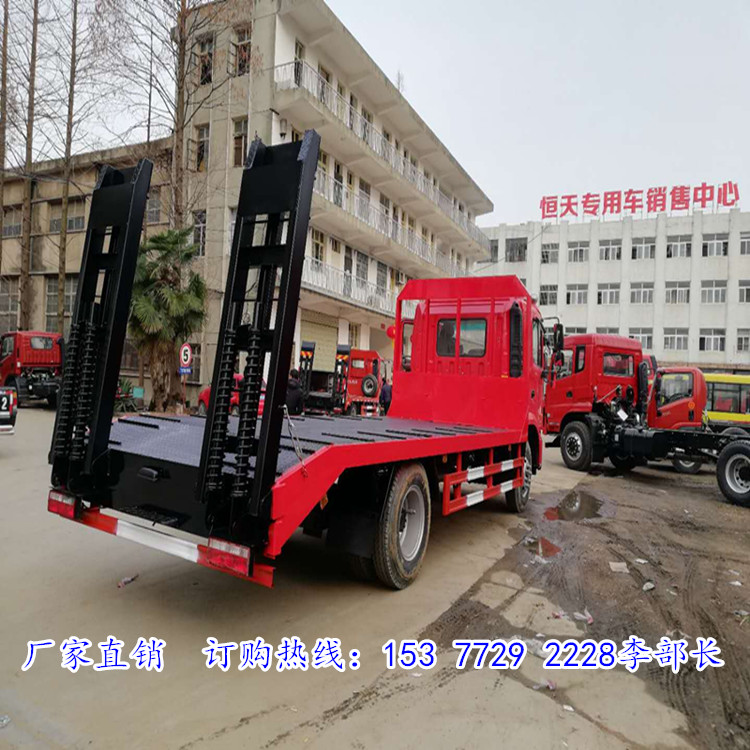 江淮格爾發(fā)K5單橋挖機(jī)拖車/DLQ5160TPBY5型單橋平板運(yùn)輸車