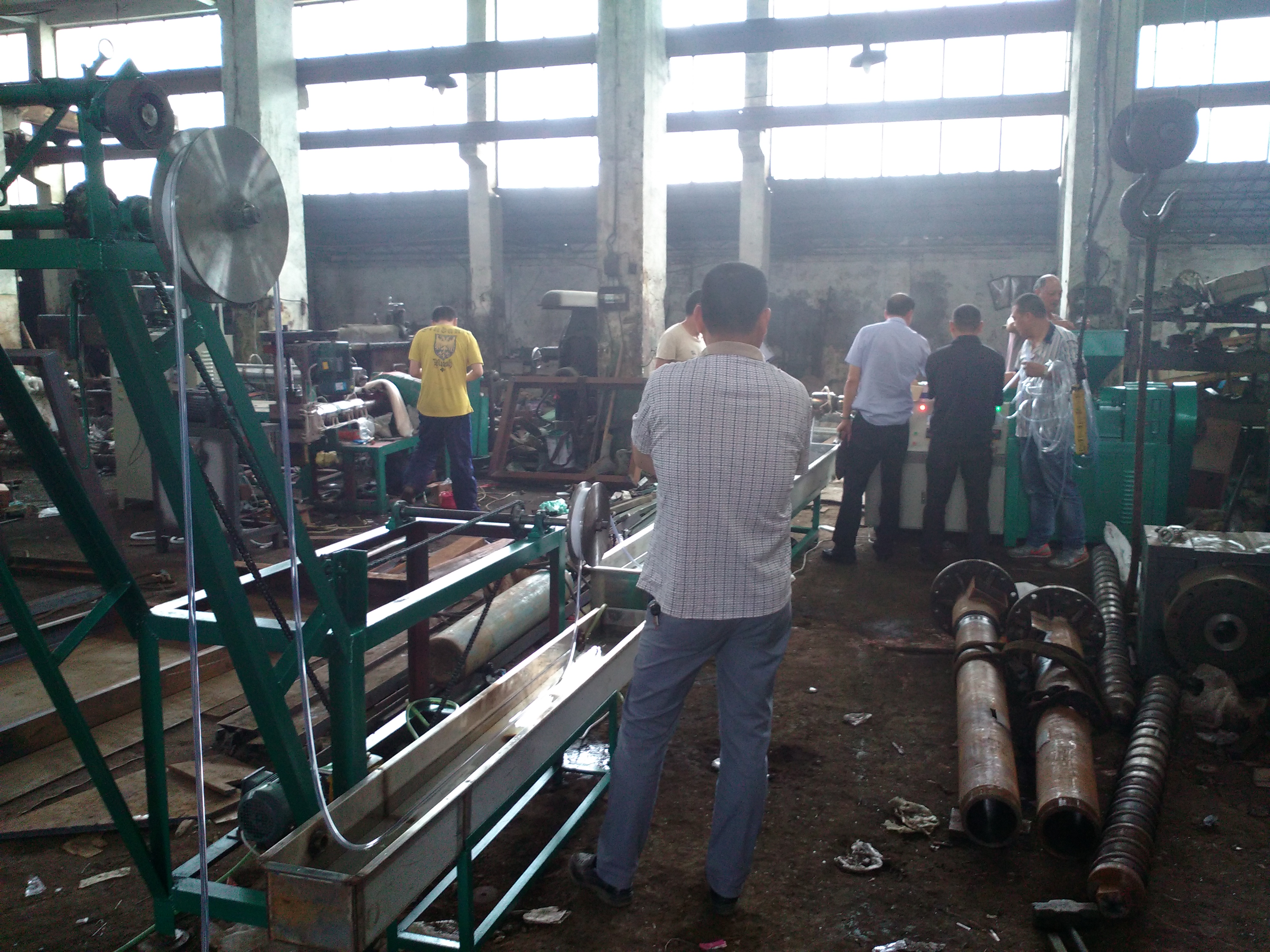 PVC擋水條擠出機 PVC齒輪軟管機