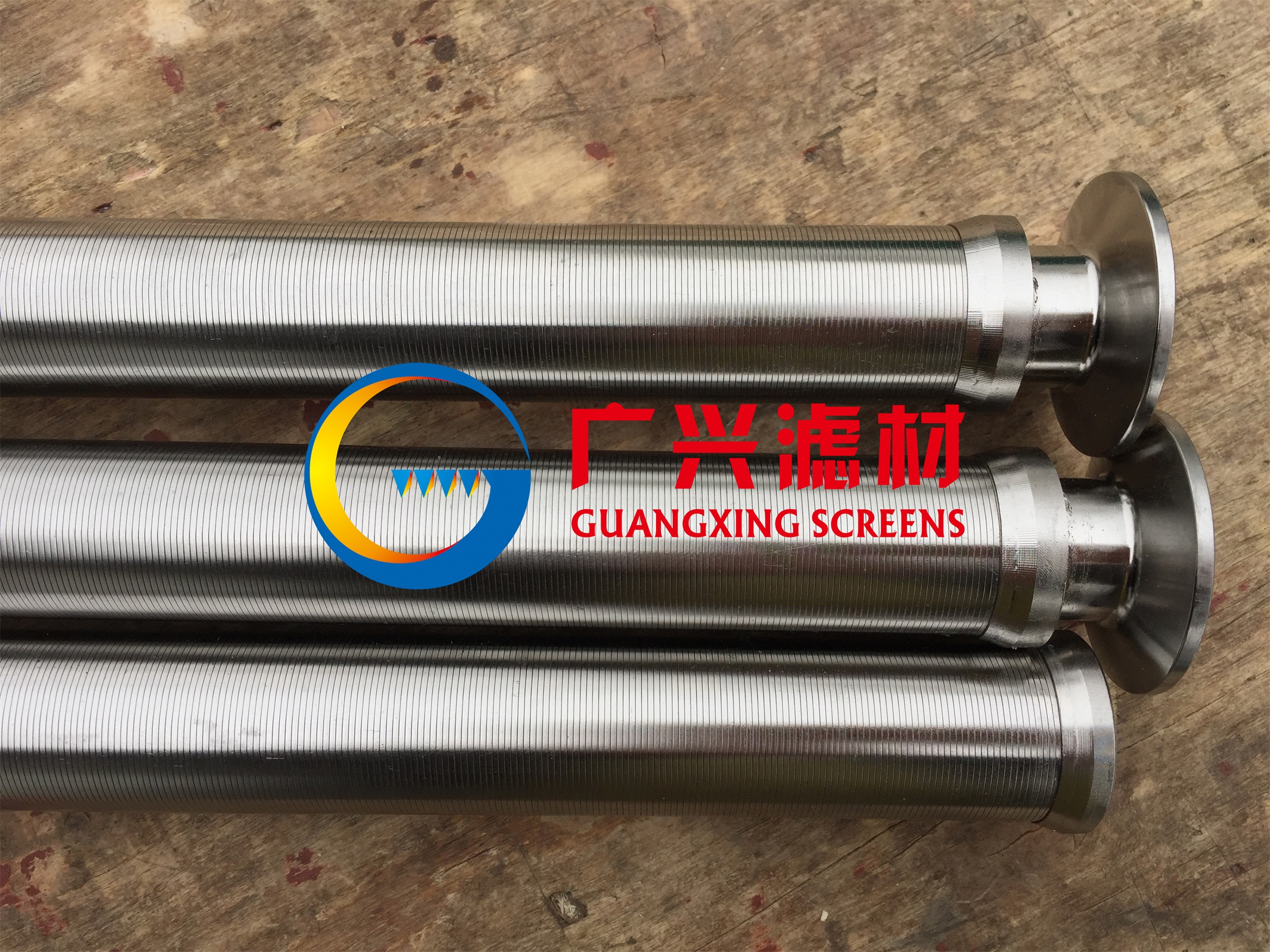 梯形絲繞絲管 不銹鋼燭式濾芯，燭棒