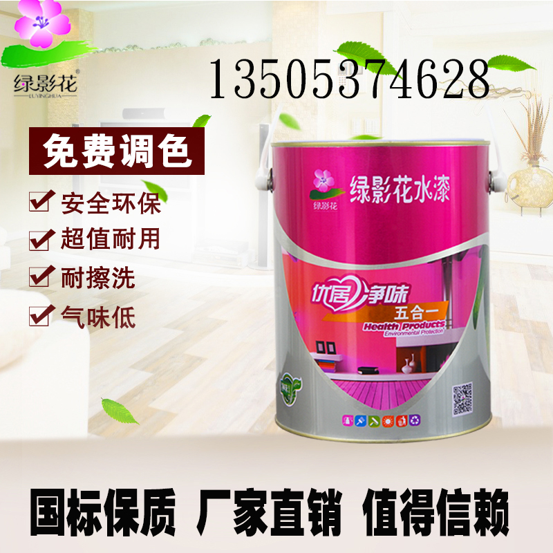 內(nèi)墻凈味漆*去除異味 保護(hù)墻面水性漆